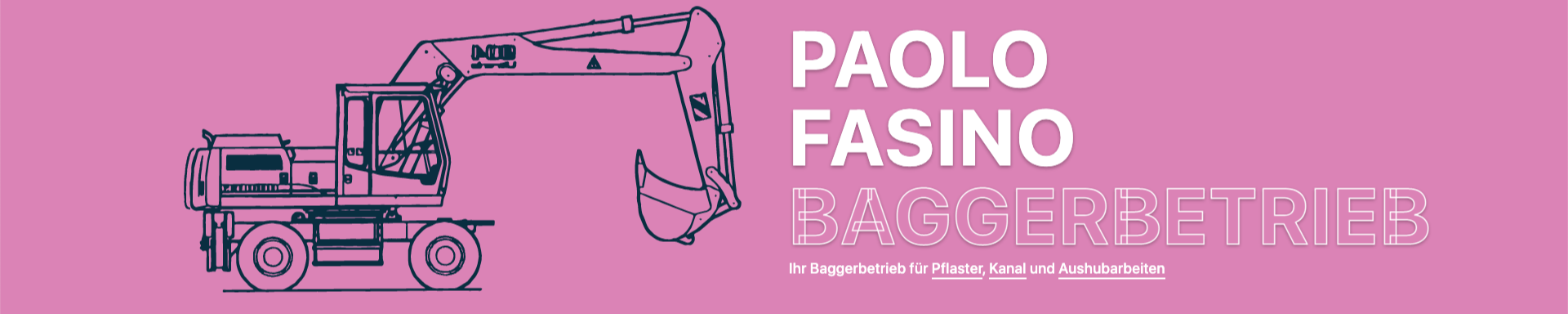 Fasino Paolo Baggerbetrieb