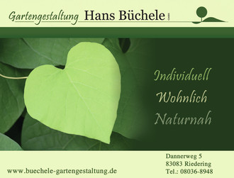 Hans Büchele GmbH, Gartengestaltung