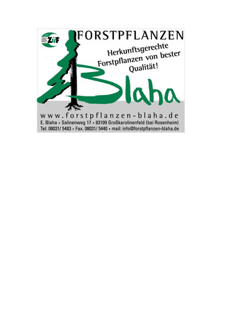 Blaha Forstpflanzen