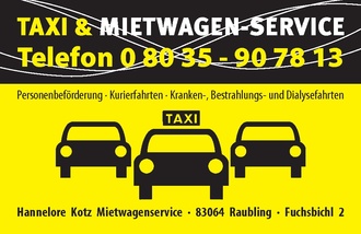 Kotz Hannelore Taxi - Mietwagenservice