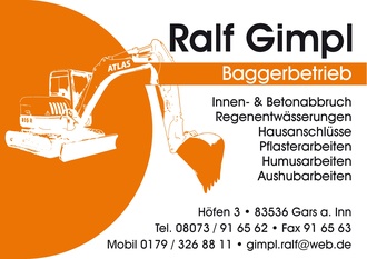 Ralf Gimpl Baggerbetrieb