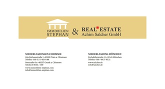 Immobilien Stephan & REAL.ESTATE Achim Salcher GmbH